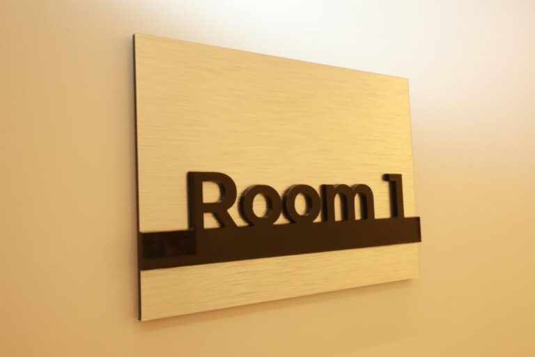 Targa della Room 1 – Roma Stay Home