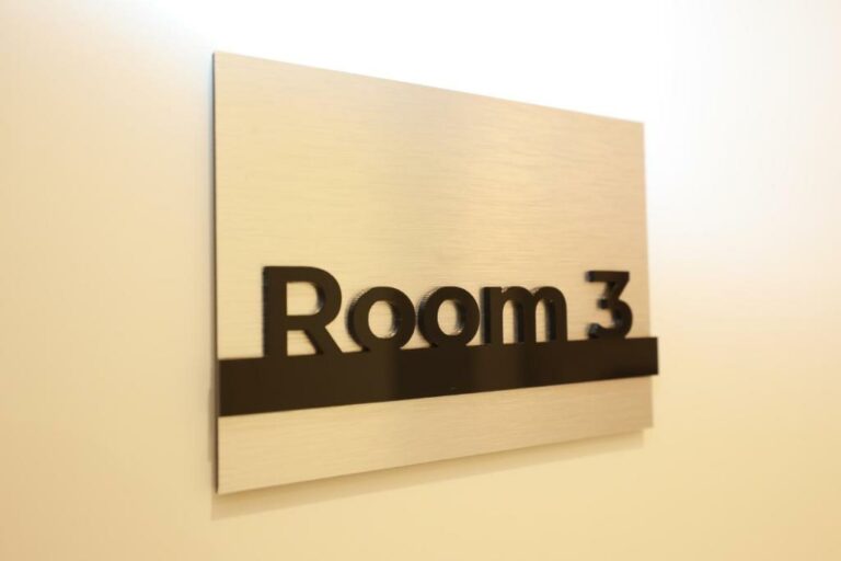 Targa della Room 3 – Roma Stay Home
