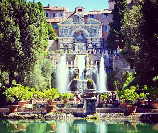 Tour guidato a Roma: Villa d'Este: il giardino delle cento fontane